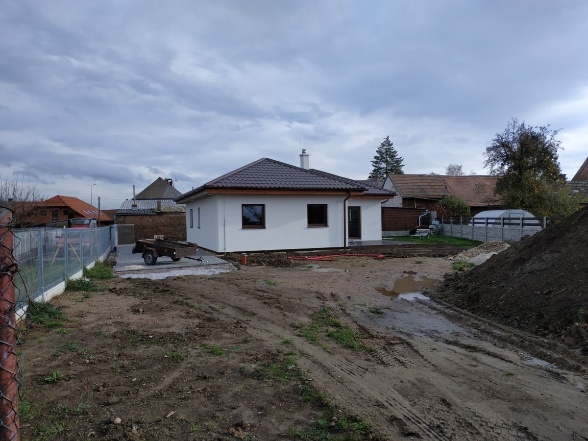 Stračov - zaměření novostavby